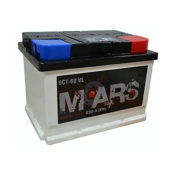 Аккумулятор MARS 60 Ач 530 А (EN), обратная полярность, LN2