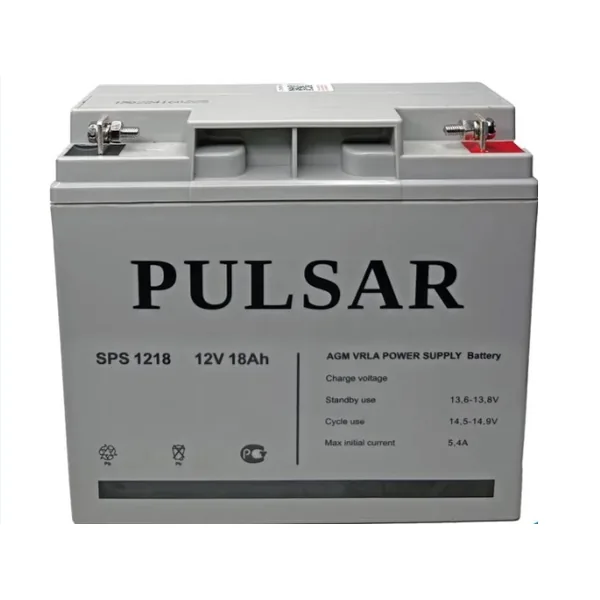 Аккумулятор PULSAR 18 Ач, 182x77x166