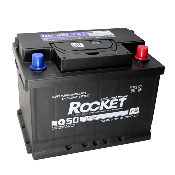 Аккумулятор ROCKET 60 Ач 650 А (SAE), обратная полярность, LBN2