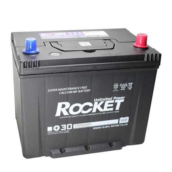 Аккумулятор ROCKET 80 Ач 670 А (JIS), обратная полярность, D26