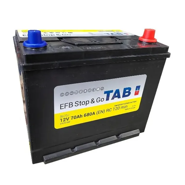 Аккумулятор TAB EFB Stop & Go 70 Ач 680 А (EN), обратная полярность, D26